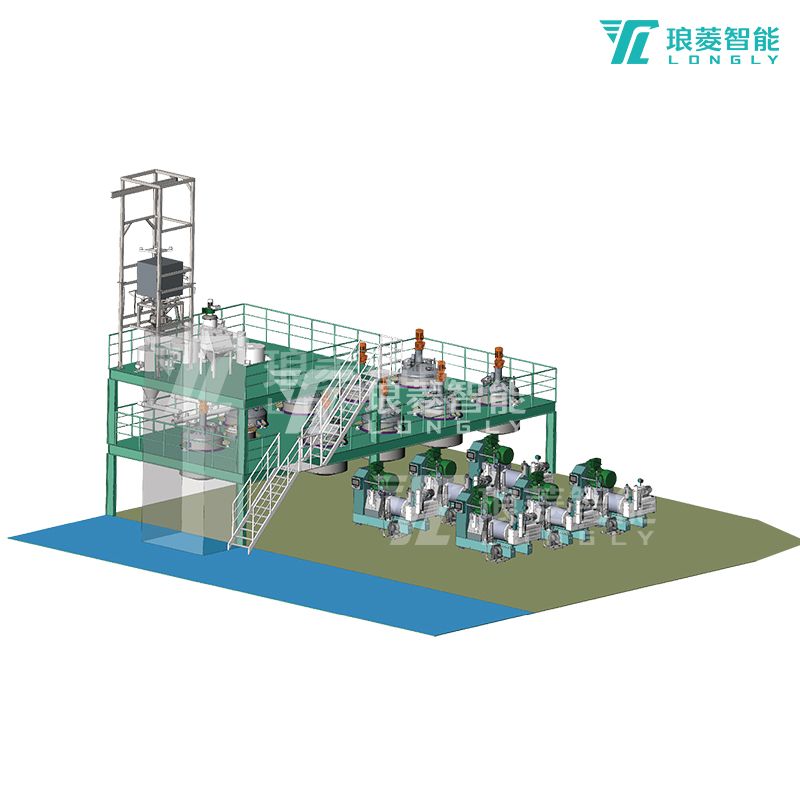 电池负极材料自动化产线
