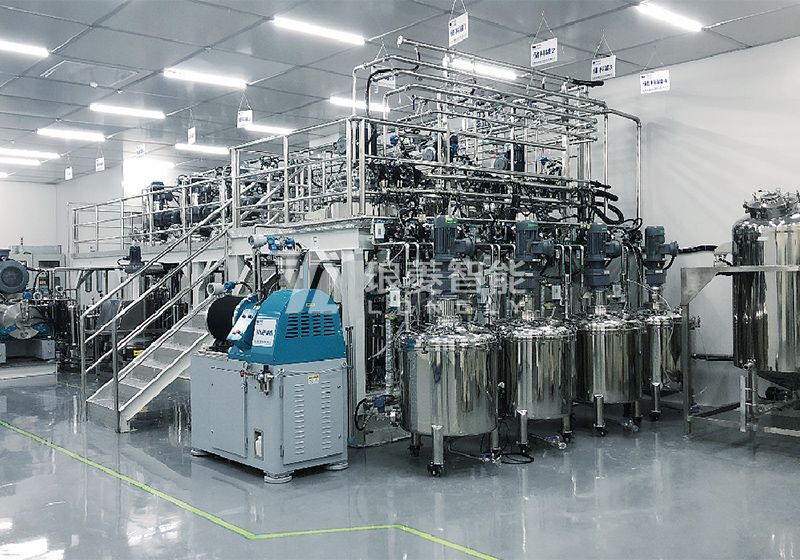 氧化铝涂覆浆料自动化生产线 氧化铝涂覆浆料自动化生产线