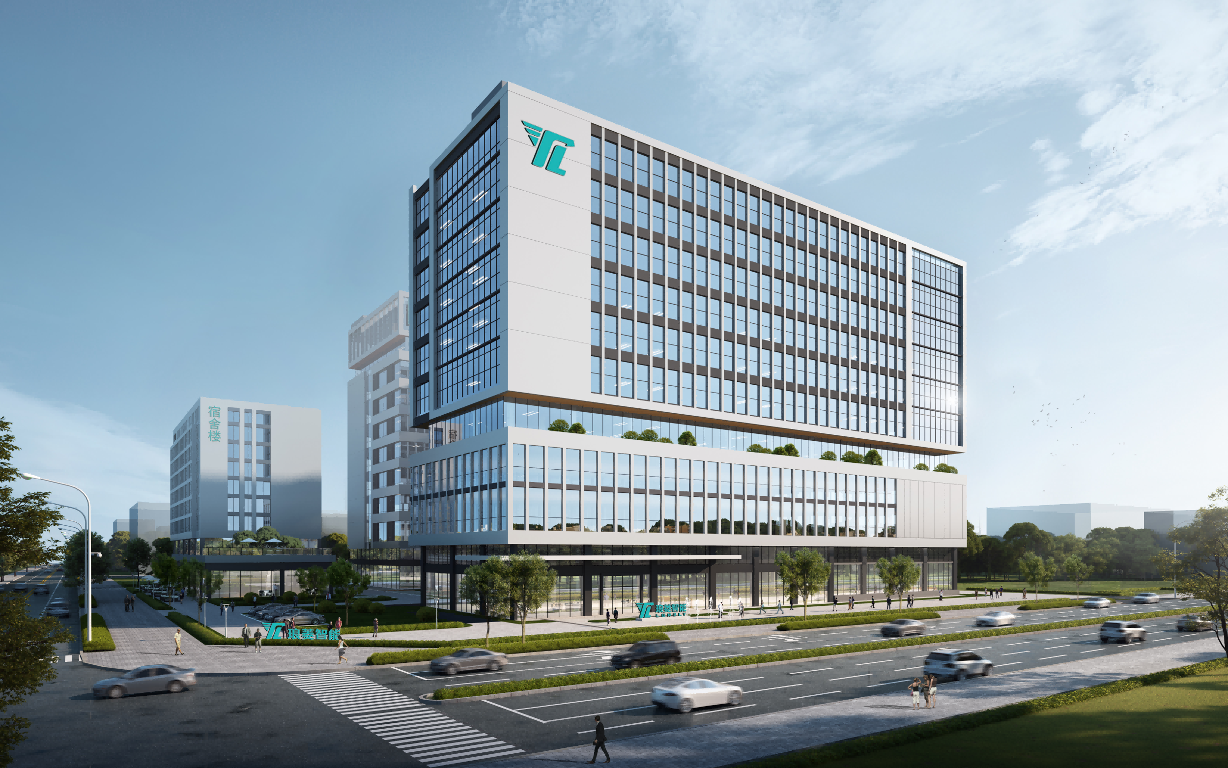宝宝全球新总部基地-效果图 宝宝全球新总部基地-效果图